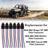 Pulse Power Plug Pigtail Connector, Pulse Bar Connectors with Seat Belt Bypass Replacement for Polaris 2018-2021 Ranger XP 1000/ RZR RS1 Pro/Gener...