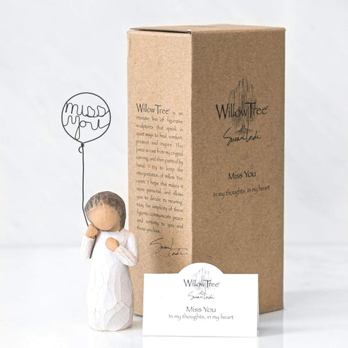 Willow Tree Miss You, Sculpted Hand-Painted Figure...