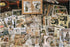 Knaid 200 Pieces Vintage Ephemera Pack Decoupage Paper Junk Journal Kit Scrapbook Planner Sticker Supplies for Art Journaling Bullet Journals Coll...