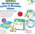 Learning Resources Skill Builders! Kindergarten Letter & Number Maker, Educational Indoor Games, Preschool Alphabet, Toddler, Brain Toys,Back to S...