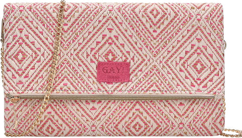 Straw Clutch Purses for Women, Woven Envelope Crossbody Clutch, Foldover Beach Bag for Summer...