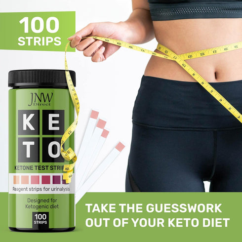 Ketone Test Strips, 100 Keto Test Strips for Keto, Low Carb Diet - Urine Test Strips, Ketosis Test Strips Urine, Keto Strips, Ketone Urinalysis Te...
