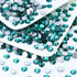 Flatback Crystal Rhinestones Round Gems for Nail Art and Craft Clothes Glue Fix, Green Zircon (2.7-2.8mm) SS10/1440PCS...