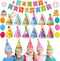 Fulmoon 48 Pcs Happy Birthday Bulletin Board Set Monthly Hat Birthday Cutouts Birthday Hat Bulletin Board Birthday Calendar Balloon Cutouts Classr...