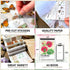 FAYWARE Vintage Washi Stickers for Journaling - Ephemera Book for Journaling with 414 Stickers & 20 Scrapbook Papers. Junk Journal Supplies, Scrap...