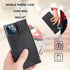 Bocasal Wallet Case for iPhone 12 Pro Max with 3 Card Slots Cash Holder Zipper Design Premium PU Leather Sturdy Magnetic Closure 6.7 Inch(Black)...