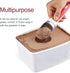 Zyliss Right Scoop Ice Cream Scoop - Ergonomic, Dishwasher-Safe Ice Cream Scooper Perfect for Gelato, Sorbet, Frozen Yogurt & More - Red...