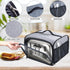 Toaster Cover with Base for 4 Slice Wide Slot, Toaster Oven Cover Compatible with Cuisinart, Small Bread Cover, 4 Slice Toaster Covers with Zipper...