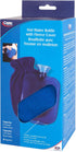 Carex Hot Water Bottle With Cover, Rubber - Heat Therapy and Cold Therapy - For Cramps, Pain Relief, Arthritis, Aches and Pains...