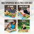 Klean Kids Disposable Placemats for Baby, 40 Pack Sticky Toddler Placemat for Restaurants | 12" X 18" Kids Placemat, Fun Design Baby Place Mat for...