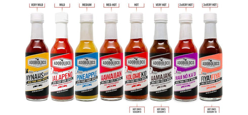 Adoboloco Hot Sauce MYNAHS BRAH! Roasted Sweet Pepper Jalapeno Sauce - 5oz Mild Tasty Savory Chili Pepper Sauce...