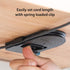 The Quickdraw - Under Desk Cord Management Mount, Hidden and Adjustable, Cable Organizer, 2 Cord Clips Included | Elevation Lab...