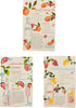 Mud Pie Peach Drink Recipe Towels, 26" x 16 1/2"...