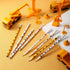 Teling 48 Pcs Construction Theme Pencil for Kids Excavators Themed Party Favors Assorted Bulldozer Blender Wood Pencils with Eraser Back to School...