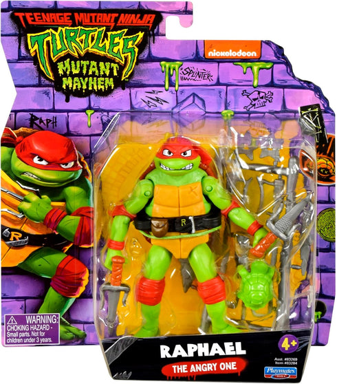 Teenage Mutant Ninja Turtles: Mutant Mayhem 4.6” Raphael Basic Action Figure by Playmates Toys...