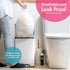 Trash Bags - Small Garbage Bags, Clear Trash Can Liners for Bathroom Bins, Bedroom, Office & Kitchen Waste, Multi-Purpose Household Wastebasket Cl...