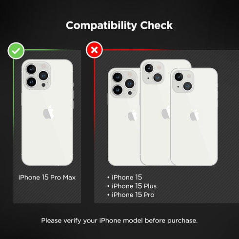magglass Screen Protector for iPhone 15 Pro Max (2023) Ultra High Clarity Tempered Glass with Camera Lens Guard and Bubble-free Applicator Tool (C...