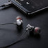 Wired Earbuds Headphones with Microphone Stereo Bass Earphones Noise Isolation in-Ear Headset Compatible with All Smartphones Tablets iPod IPad MP...