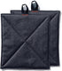 Caldo Canvas Kitchen Pot Holders - Insulated 100% Cotton Canvas Hot Pads for Oven - Heat Resistant - 2-Pack, 7” x 8” (Black)...