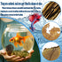 50 Pcs Large Catappa for Fish,5-8 Inch, Indian Almond Leaves Creates Native Environment, Catappa Leaves Beta Fish Leaf for Aquarium Shrimp Tank De...