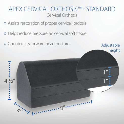 Core Products Apex Orthosis Cervical Traction Device, Neck & Shoulder Relaxer, Stretcher, Promotes Spinal Health, Alignment - Firm...