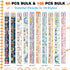 Funrous 60 Pieces Motivational Pencils Bulk Fun Pencils for Kids Students Boho Rainbow Inspirational Pencils with Sayings Welcome Back to School P...