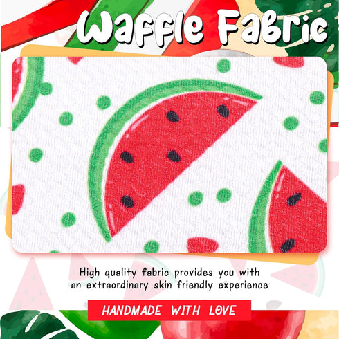 YanJie Watermelon Bow Headband for Girls Newborn Infants Toddlers - Red, 1 Count...