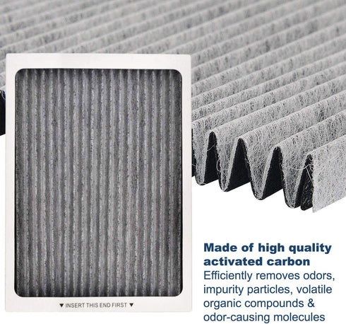 HQRP 4-pack Refrigerator Carbon-Activated Filter Compatible with Electrolux 242047801 242047804 EAFCBF PS1993820 Replacement...