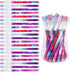 Kolewo4ever Galaxy Stackable Pencil Outer Space Multi Point Pencils Non Sharpening Pop up Pencil with Matching Eraser Teacher Supplies for Classro...