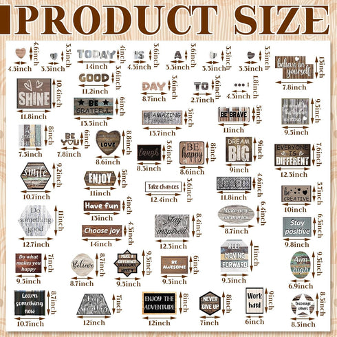 Ctosree 47 Pcs Classroom Bulletin Board Sets Today is a Good Day Inspiration Classroom Decor Positive Motivational Mini Bulletin Board Decorations...