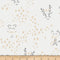 Art Gallery Fabrics Art Gallery Little Town Starbright Frost Fabric, White...
