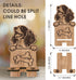 Dog Theme Wooden Phone Holder - Springer Spaniel - Phone Stand, Charging Station for E-Book, Smart Phones, Tablets, Desktop Organizer, Dog Lover G...