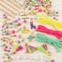 Make It Real: Neo-Brite Chains & Charms Kit - Create 10 Unique Cord & Tassel Charm Bracelets, 195 Pieces, includes Play Tray,DIY Playful Charm & J...