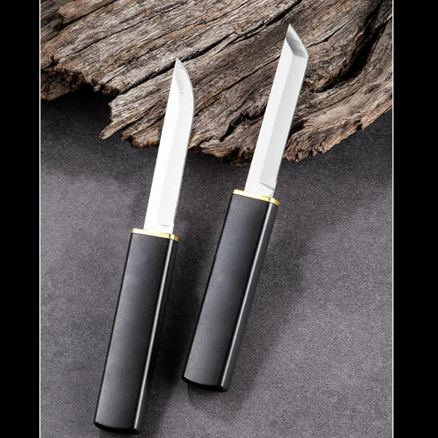 Paring knives,Portable Fruit Knife Set,Peeling Knife for Fruits and Vegetables Straight & Curved Stainless Steel ?Ultra Sharp Kitchen Knife for Ca...