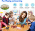 Animal Figurines, Big Animal Toys, 8 Pcs Farm Animals Figurines Toys, Realistic Plastic Animals Playset, Educational Learning Toy Set for Kids Tod...