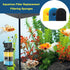 Aquarium Filter Replacement Sponge, Fish Tank Filter Replacement Parts, Including 2 x Coarse Sponge, 2 x Fine Sponge 4 x Black Sponge...