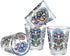 Culver Sugar Skulls Decorated Shot Glasses, 1.75-Ounce, Set of 4...