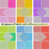 9.8X 9.8" 42Pcs Cotton Print Fabric Bundle Squares Pre-Cut Multicolor Design Printed Quilting Sewing Floral for Quilting Patchwork DIY Craft Scrap...
