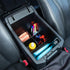 JDMCAR Compatible with Toyota 4Runner Accessories 2010-2024 Center Console Organizer,Insert ABS Black Materials Compartment Divider...