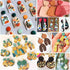Yayatty 400 PCS Polymer Clay Cutters Set, 18 Shapes Clay Earring Cutters with Earrings Accessories, Clay Pattern Cutting Molds, Plastic Clay Cutte...