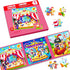 Magnetic Puzzles for Kids Ages 3-5, Toddler 3 in 1 Circus Jigsaw Puzzle Book, Kids Travel Puzzles Toys, Montessori Preschool Learning Toy for 1-5 ...
