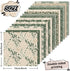 32 Sheets Sage Green Floral Pattern Paper Greenery Scrapbook Specialty Paper Eucalyptus Leaves Double Sided Craft Paper For DIY Card Making Photo ...