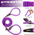 PetiFine Slip Lead Dog Leash,6FT x 1/2" Reflective Durable Dog Training Leash, Heavy Duty Adjustable Nylon Dog Rope Leash Slip Leash for Small Med...