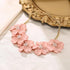 Flyonce Flower Choker Necklace for Women, Light Weight Acrylic Floral Statement Flower Necklace Summer Holiday Boho Jewelry...