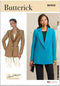Butterick Misses' Lined Jackets Sewing Pattern Kit, Design Code B6960, 18-20-22-24-26, Multicolor...