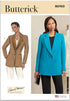 Butterick Misses' Lined Jackets Sewing Pattern Kit, Design Code B6960, 18-20-22-24-26, Multicolor...