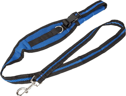 Pet Life ® Echelon Hands Free and Convertible 2-in-1 Training Dog Leash and Pet Belt with Pouch...