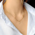 Qianyu 12 Pieces Necklace Chains for Jewelry Making with Lobster Clasp Gold and Silver Plated DIY Jewelry Charms Round Link Snake Necklace Chains ...