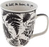 Karma Gifts 16 oz Black and White Boho Mug Beetle - Cute Coffee and Tea Mug - Ceramic Coffee Mugs for Women and Men...