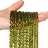 45pcs 8mm Natural Stone Beads Peridot Beads Crystal Gemstone for Jewelry Making, DIY Bracelet Necklace...